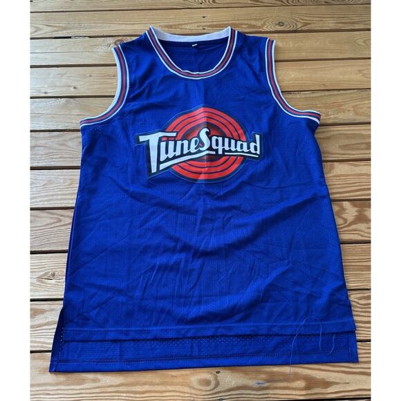 Tune Squad Jordan Jersey Size Medium Men’s Blue - Picture 1 of 5